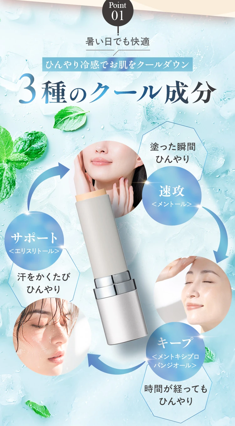 3種のクール成分